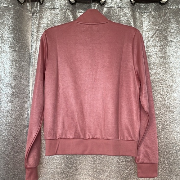 NWOT American Apparel Track Jacket Pink size M - Picture 2 of 6